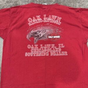 Vintage 2006 Harley-Davidson Red Eagle T-Shirt